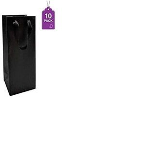 PURPLE Q CRAFTS BLACK WINE BAGS